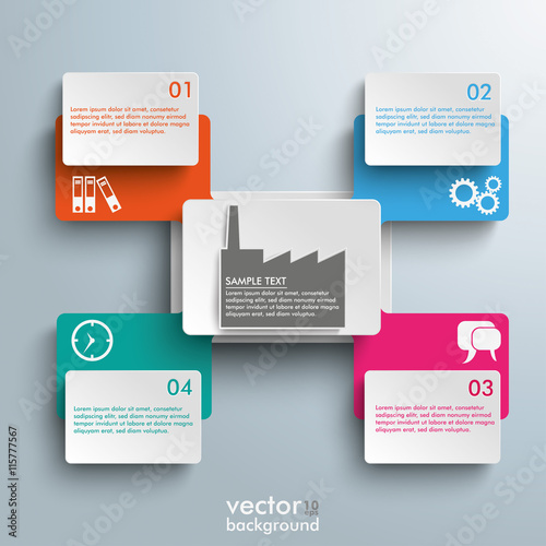 Industrie Infografik 
