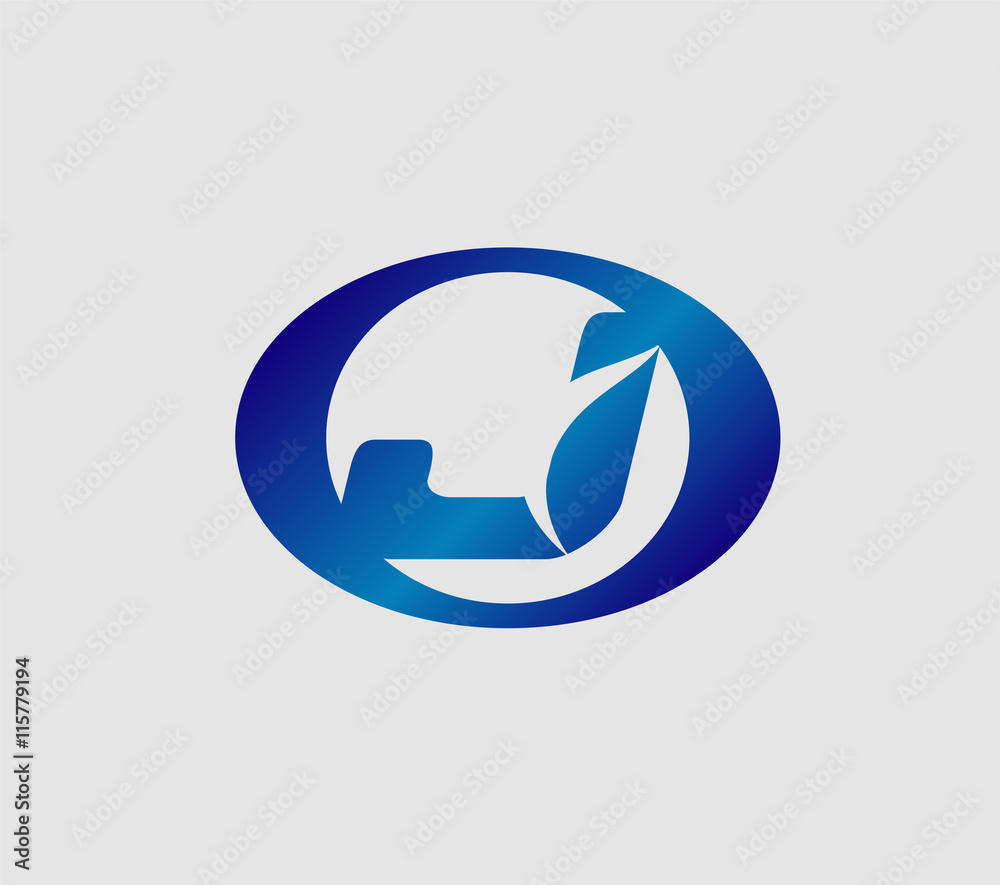 Letter J logo icon design template elements
Letter J logo icon design template elements