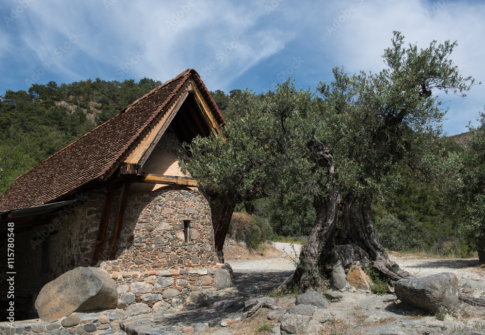 Saint Paraskevi Church at the village of Askas in Cyprus Saint Paraskevi Church at the village of Askas in Cyprus