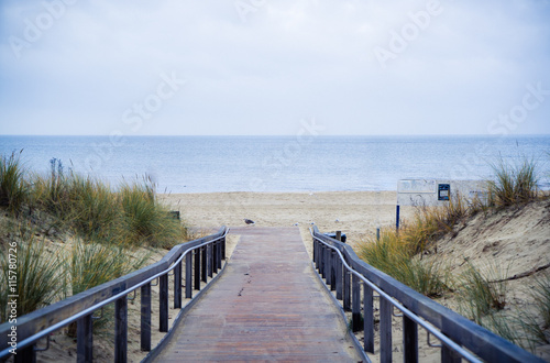 Rerik Steg path to beach and sea © wideeyes