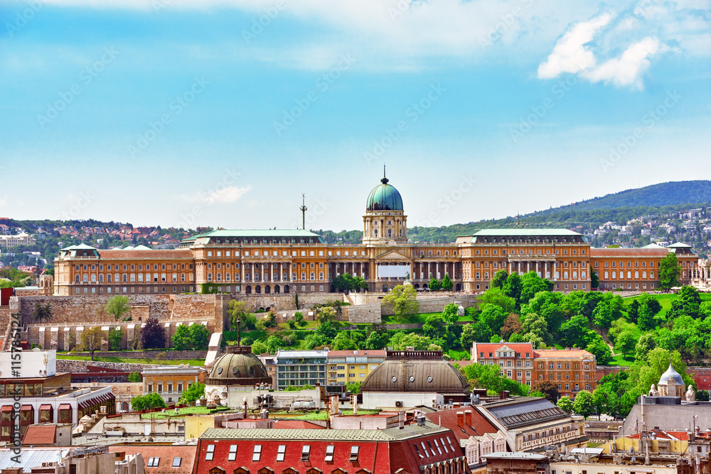 Center of Budapest, Budapest Royal Castle, View from the St.Step