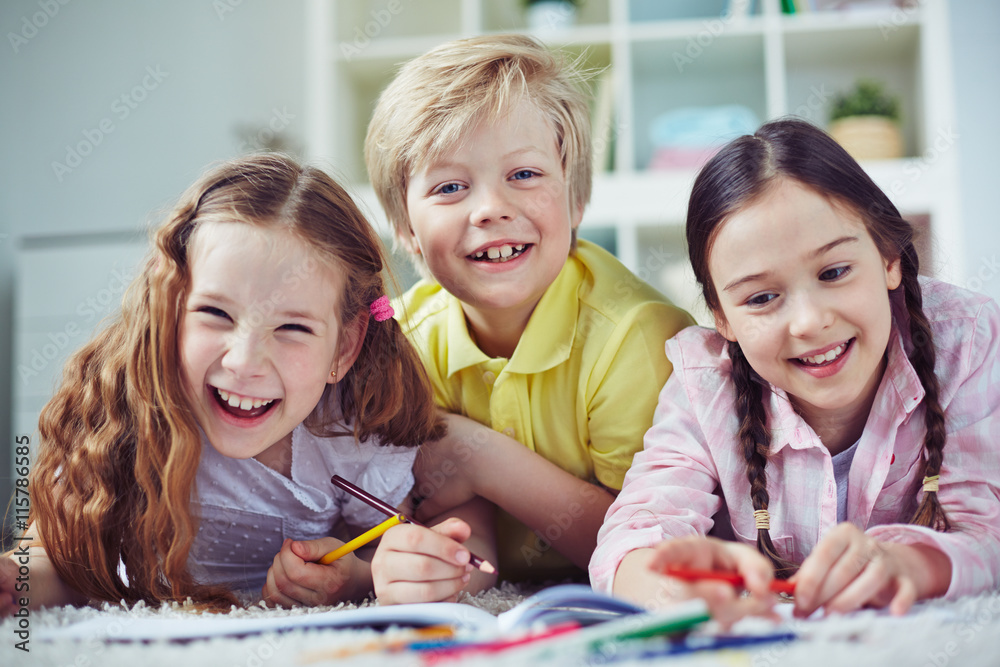 Cheerful children