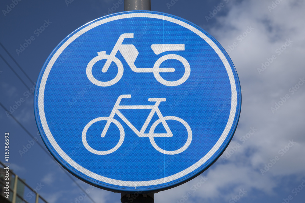 Bike and Motorbike Symbol; Holland Bike and Motorbike Symbol; Holland