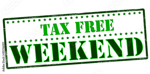 Tax free weekend
