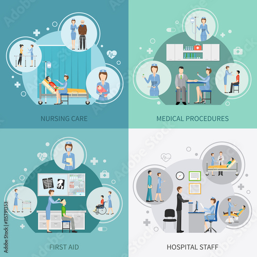 Nurse Health Care 2x2 Design Concept 