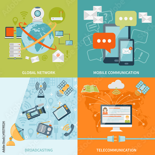 Telecommunication 2x2 Design Concept