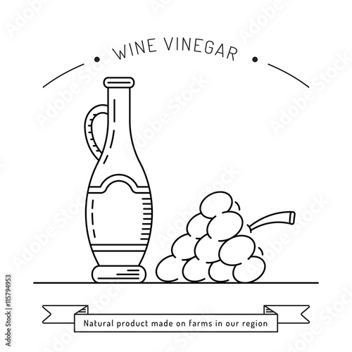 wine vinegar sauce