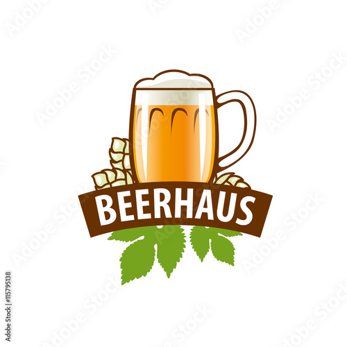 vector beer logo