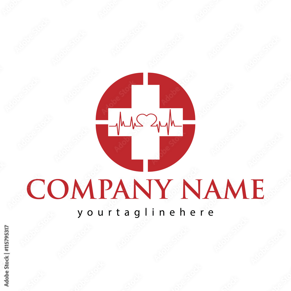 Obraz premium Medical Logo Vector