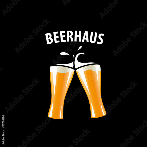 vector beer logo