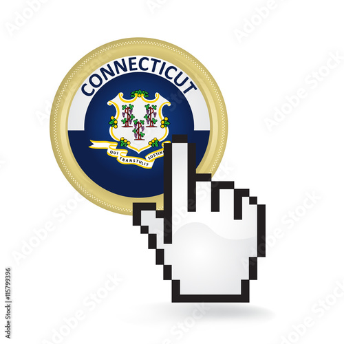 Connecticut Button Click
