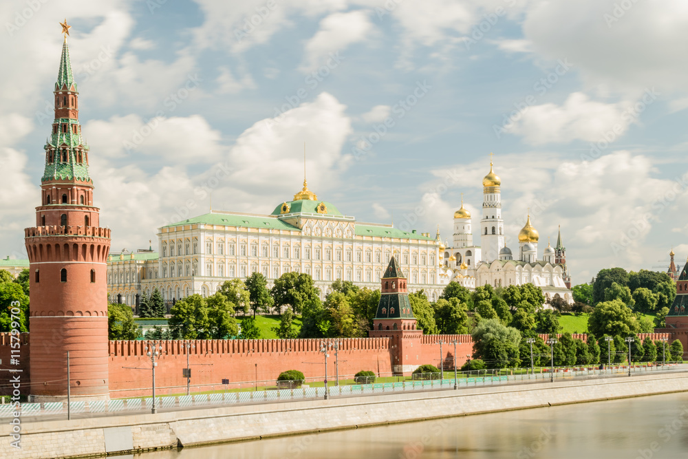 View of Moscow Kremlin. Russia