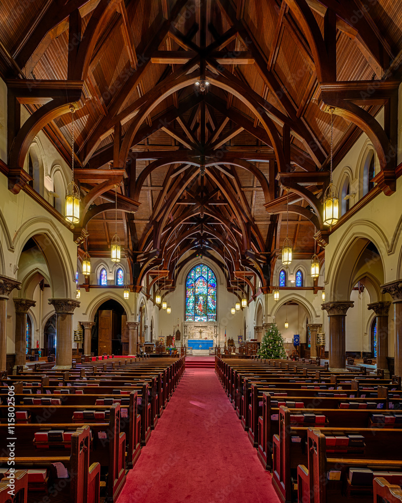 Fototapeta premium Church of the Good Shepherd in Raleigh, North Carolina