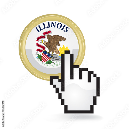 Illinois Button Click