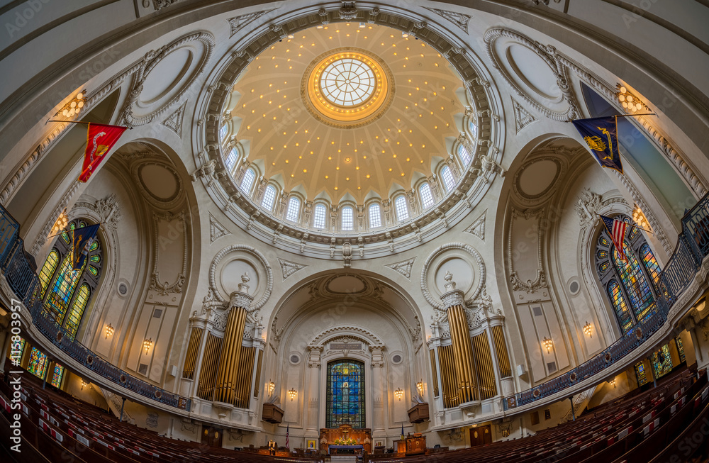 Naval Academy Chapel in Annapolis, Maryland