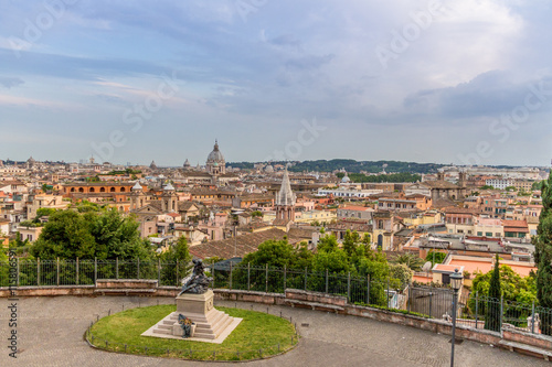 View of Rome from Pincian Hill