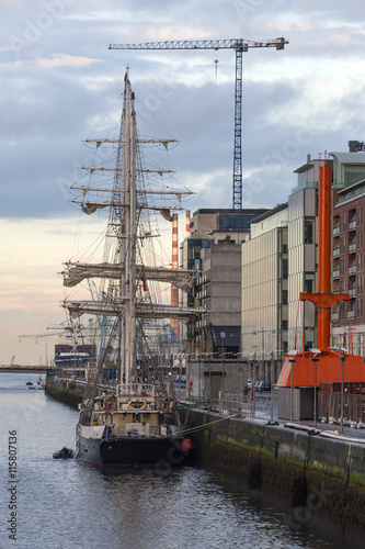 Sailing Ship - Dublin - Ireland photo
