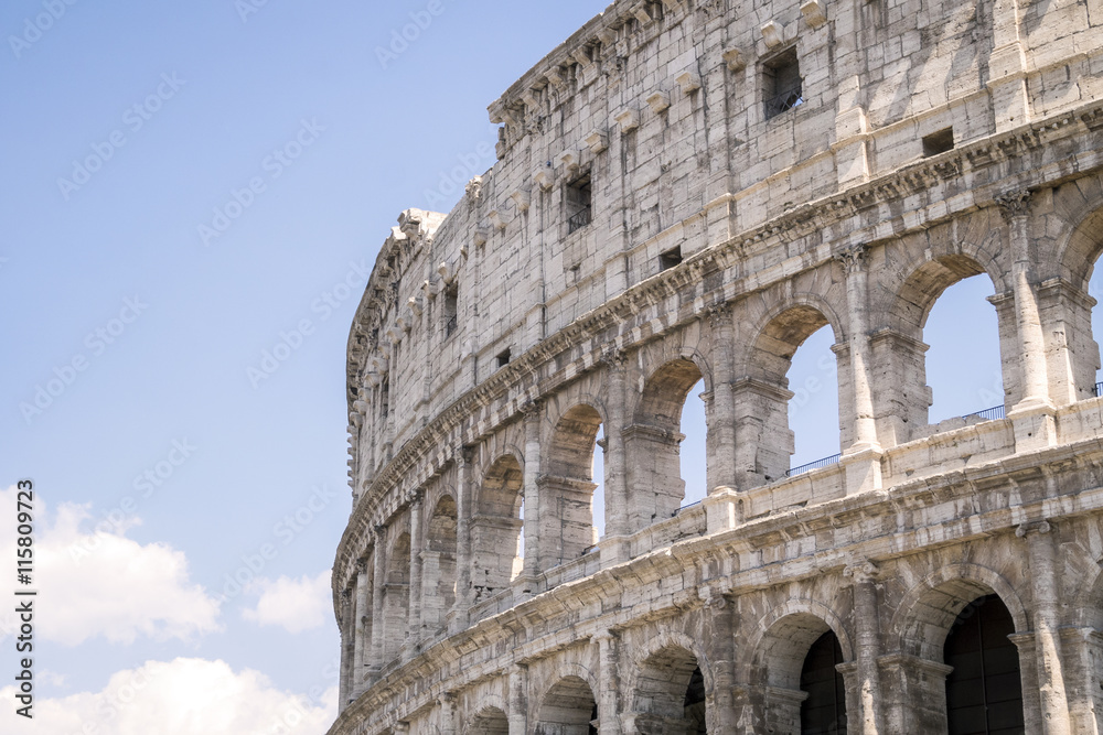 Fototapeta premium Colosseum - landmark of Rome, Italy.