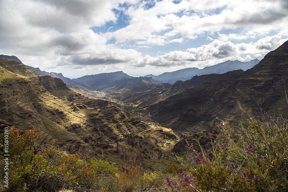 Parque Natural de Pilancones on Gran Canaria Parque Natural de Pilancones on Gran Canaria