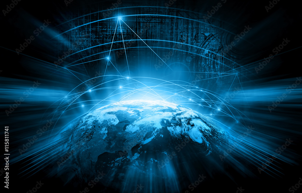 Best Internet Concept of global business.Technological background. Rays symbols Wi-Fi, of the Internet, television, mobile and satellite communications Best Internet Concept of global business.Technological background. Rays symbols Wi-Fi, of the Internet, television, mobile and satellite communications