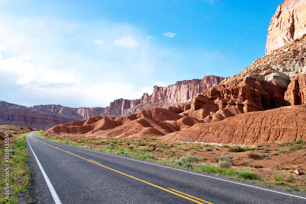 Capitol Reef National Park in Utah, USA Capitol Reef National Park in Utah, USA