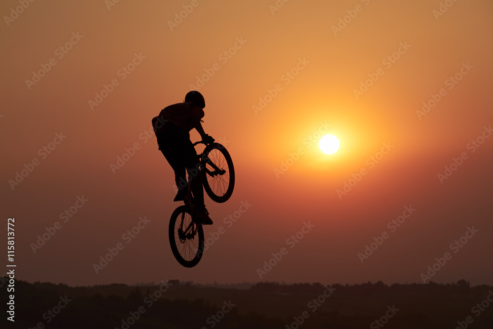 Obraz premium Bike jump