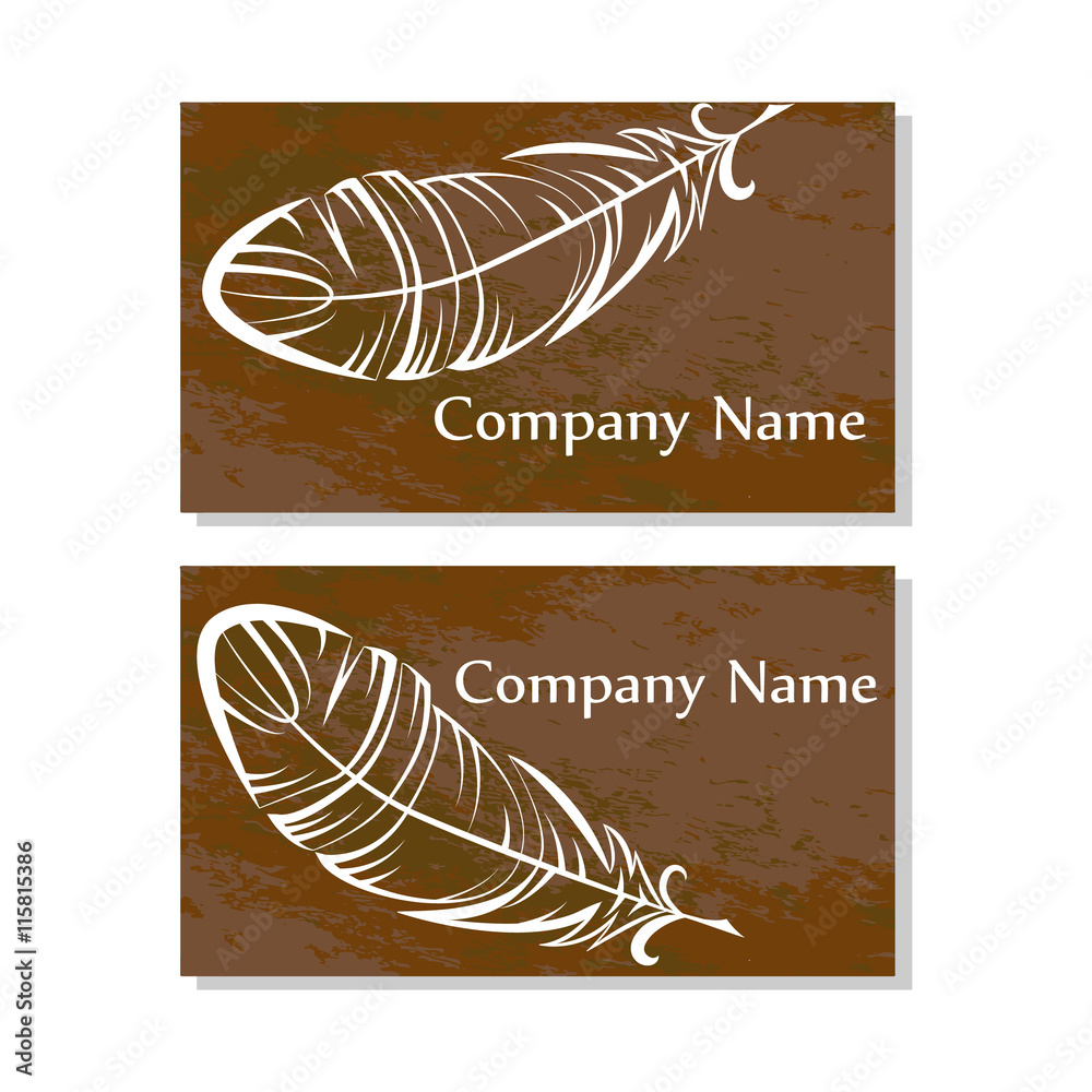 Hippie and Boho Style vector illustration. banner, cards, greeting card set with ethnic feathers. Hippie and Boho Style vector illustration. banner, cards, greeting card set with ethnic feathers.