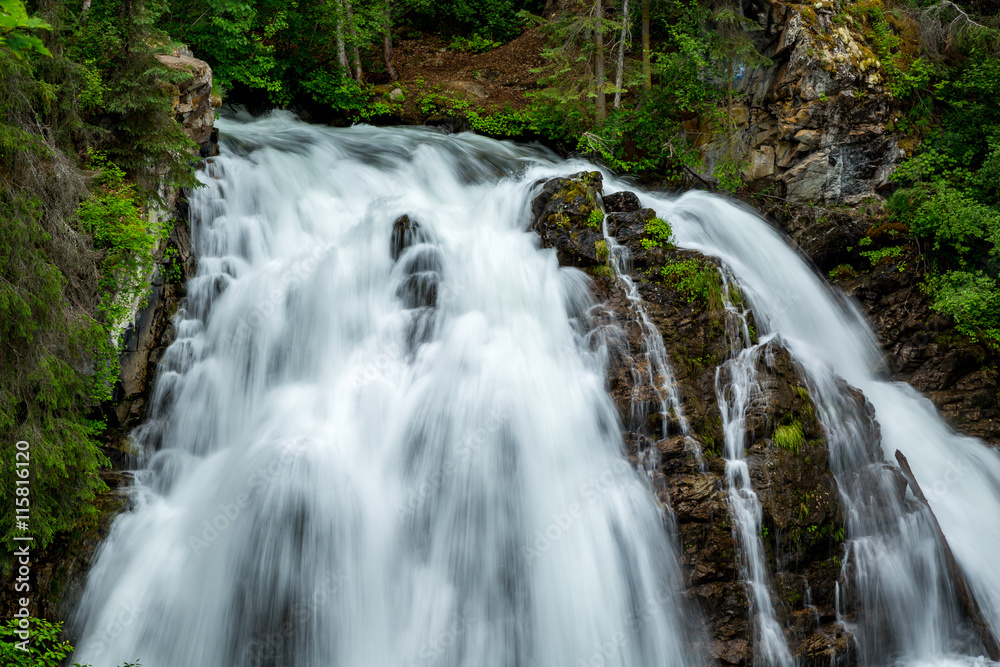 Barbara Falls in Alaska