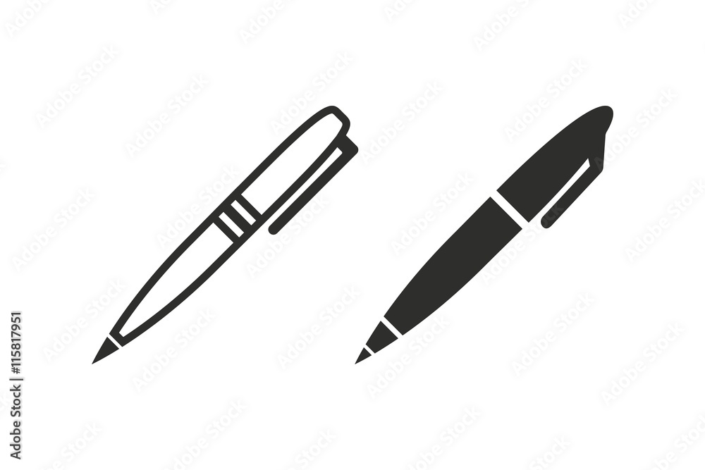 Pen - vector icon.