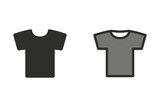 T-shirt - vector icon.