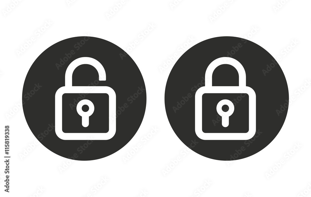 Lock - vector icon. Lock - vector icon.