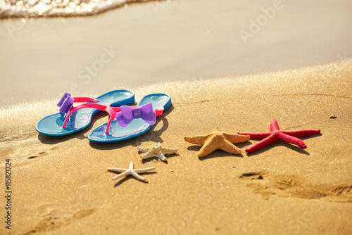 Star on beach