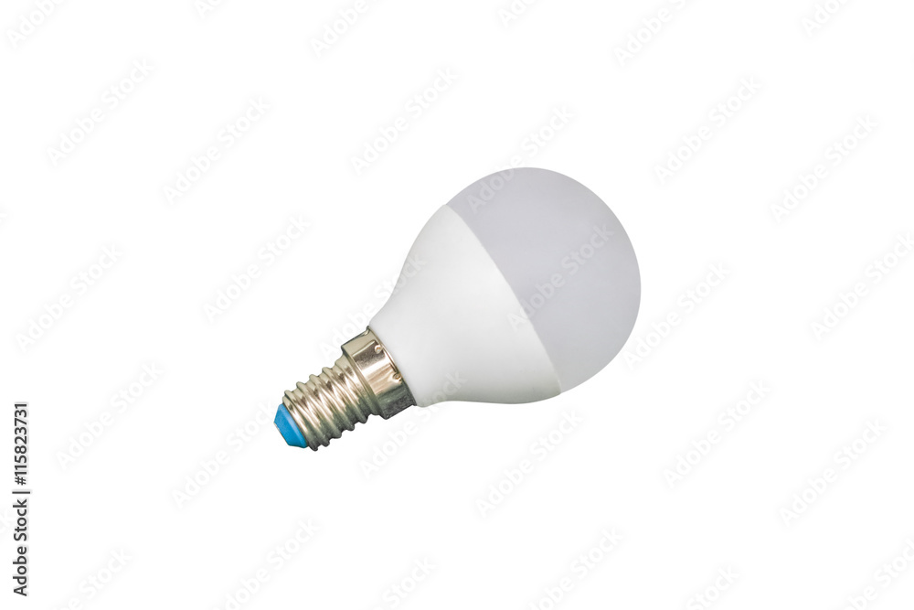 energy saving light bulb isolated on white background energy saving light bulb isolated on white background