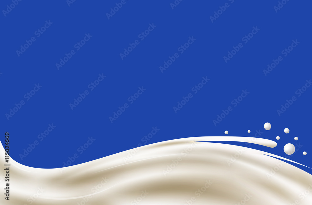 Milk background. Vector eps - obrazy, fototapety, plakaty 