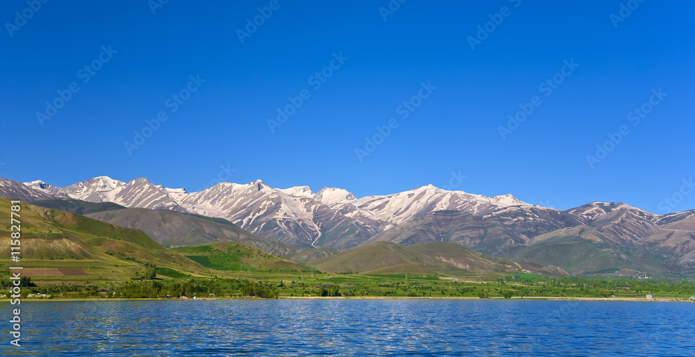 Turkey. Van Lake, the largest having no outlet lake in Turkey (Van Province)