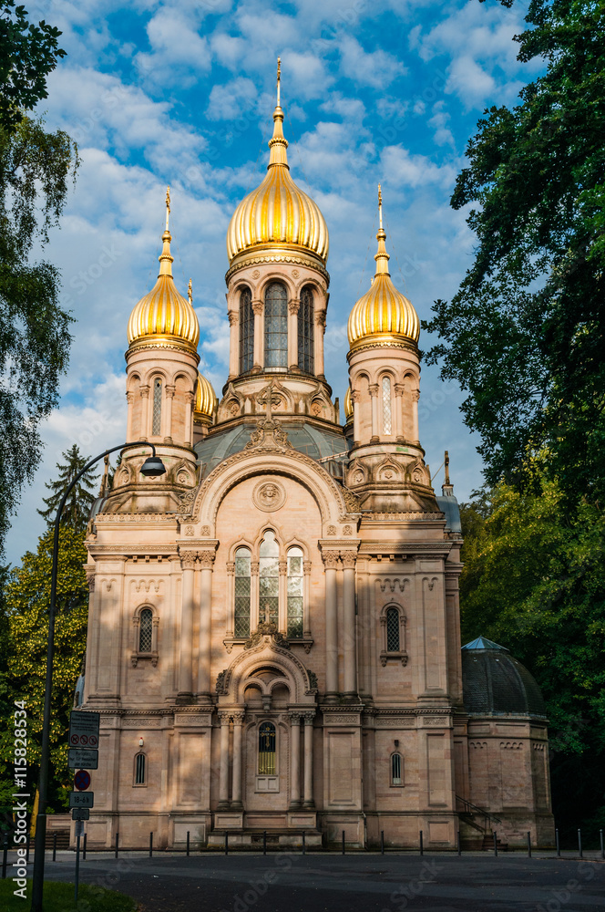 Russisch-orthodoxe Kirche in Wiesbaden; Deutschland
