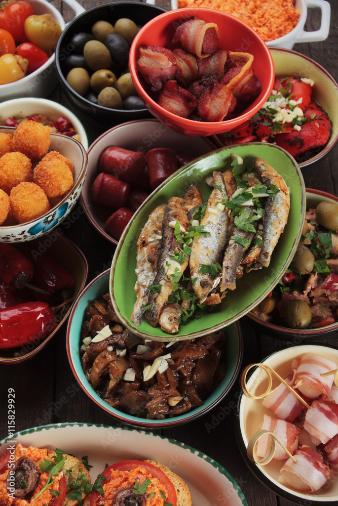 Tapas, antipasto or mezze