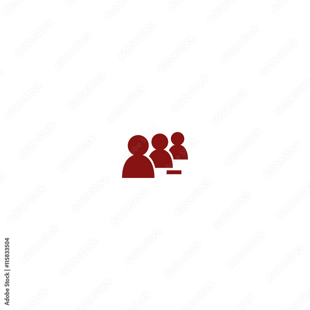 Add new user account flat icon for apps Add new user account flat icon for apps