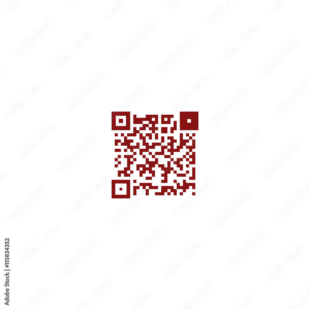 Simple icon QR code Simple icon QR code