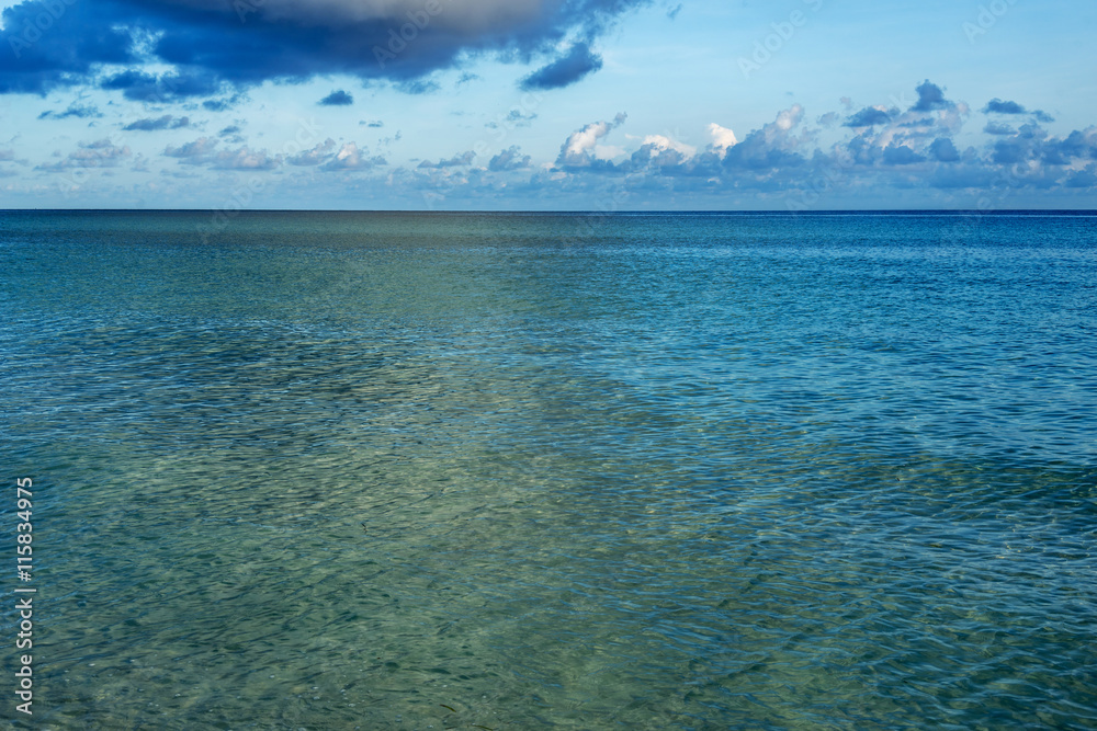 Fototapeta premium clouds on the sea