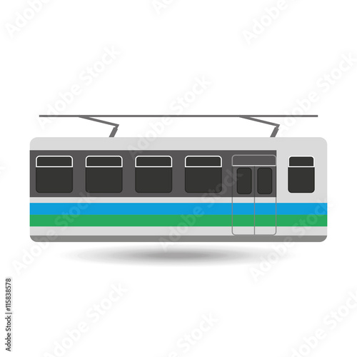 trolley car icon