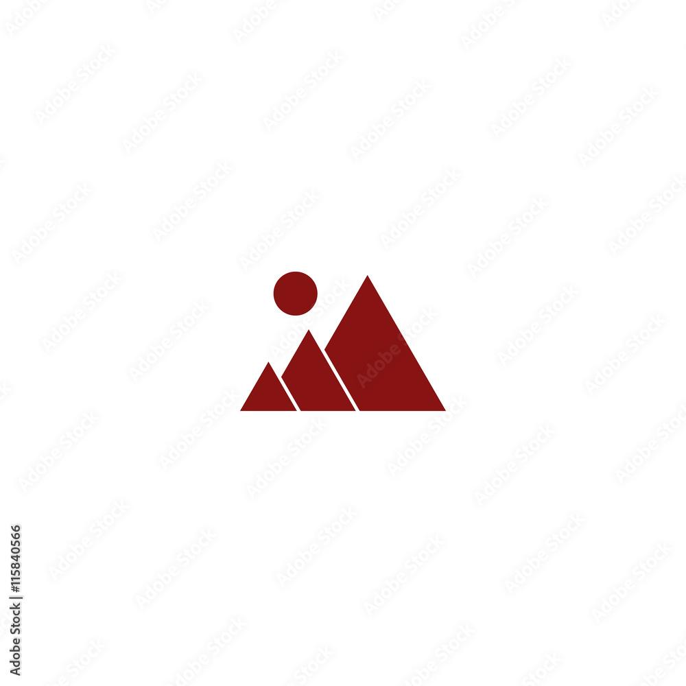 photograph - vector icon photograph - vector icon