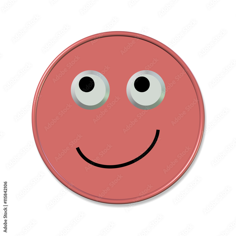 Smiley, positiv, optimistisch, zufrieden, lächeln Smiley, positiv, optimistisch, zufrieden, lächeln