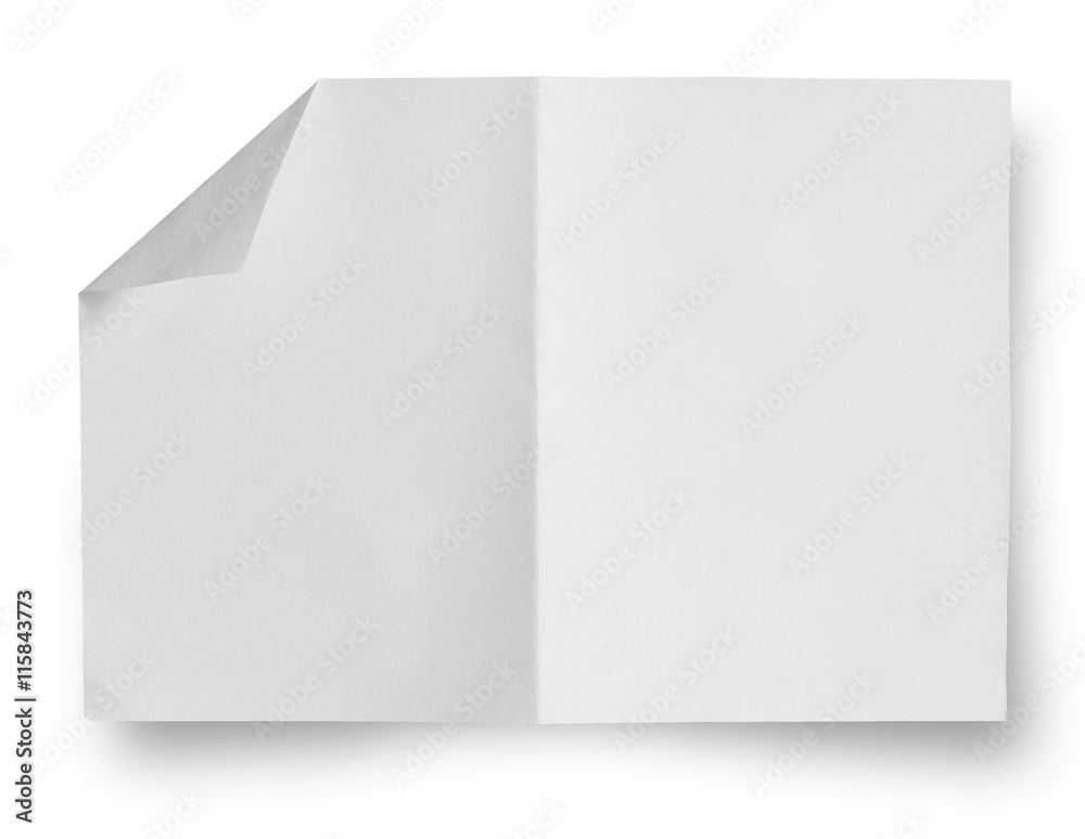 paper isolated over white background with clipping path. paper isolated over white background with clipping path.