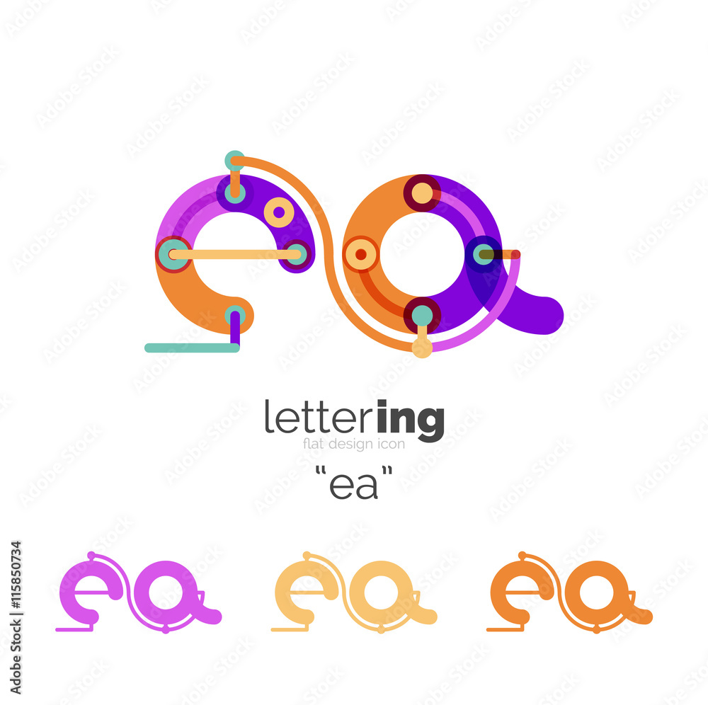 Letters logo icon