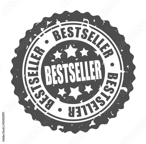 Vector round stamp BESTSELLER