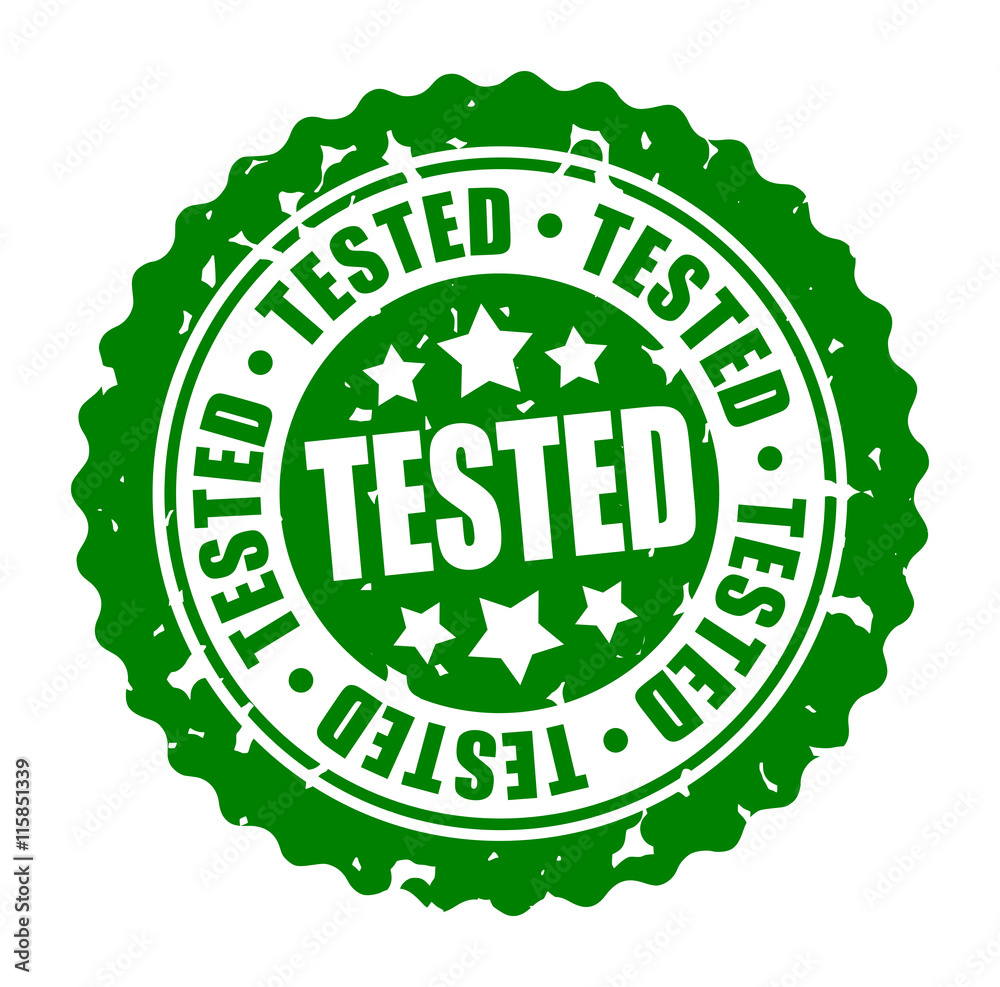 Vector round stamp TESTED Vector round stamp TESTED
