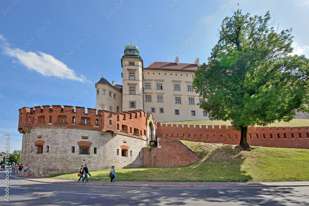
Wawel Royal Castle - obrazy, fototapety, plakaty 