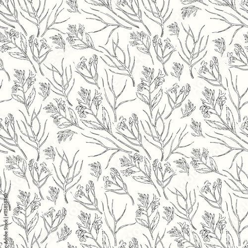 Seamless floral pattern © Jallo