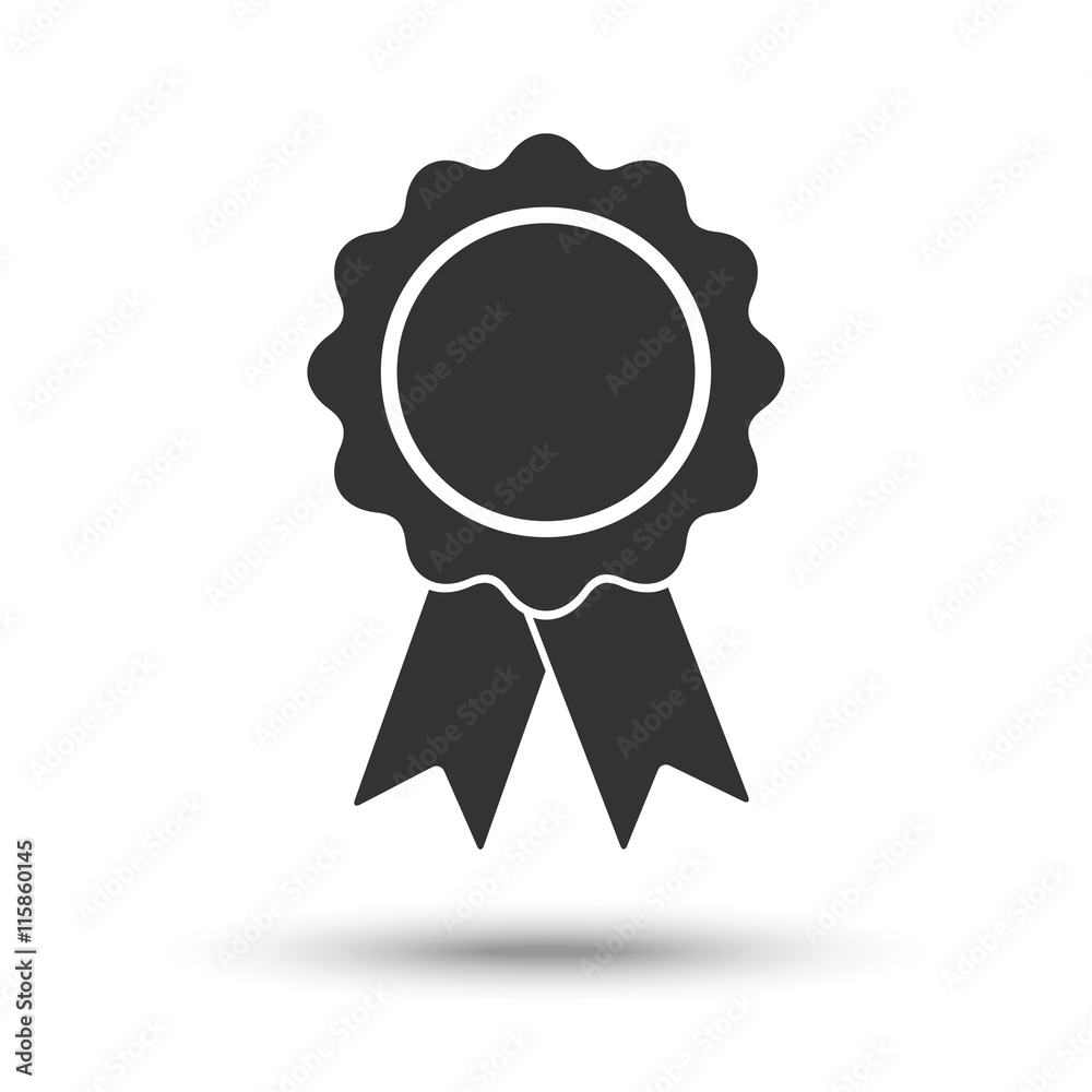 Award icon, sign, symbol isolated on white background Award icon, sign, symbol isolated on white background
